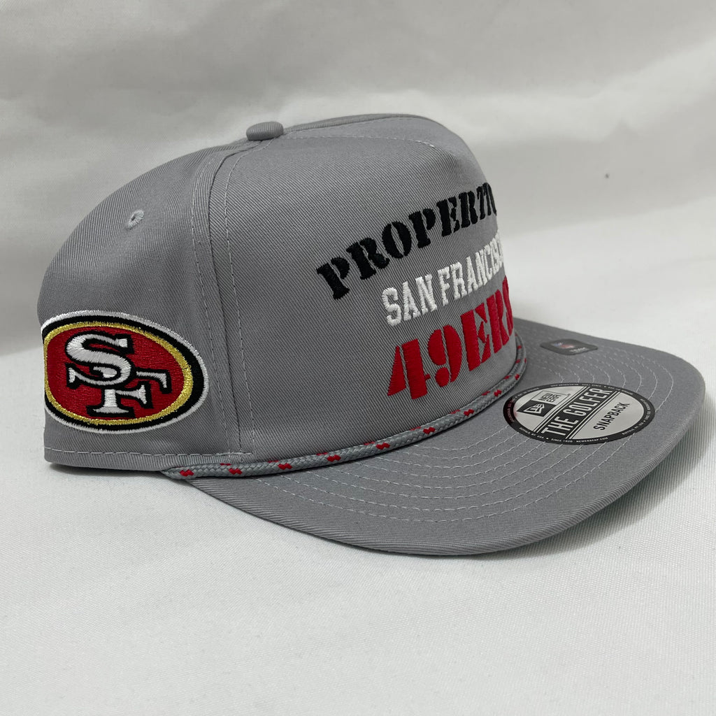 THEGOLFER 49ERS Gris New Era