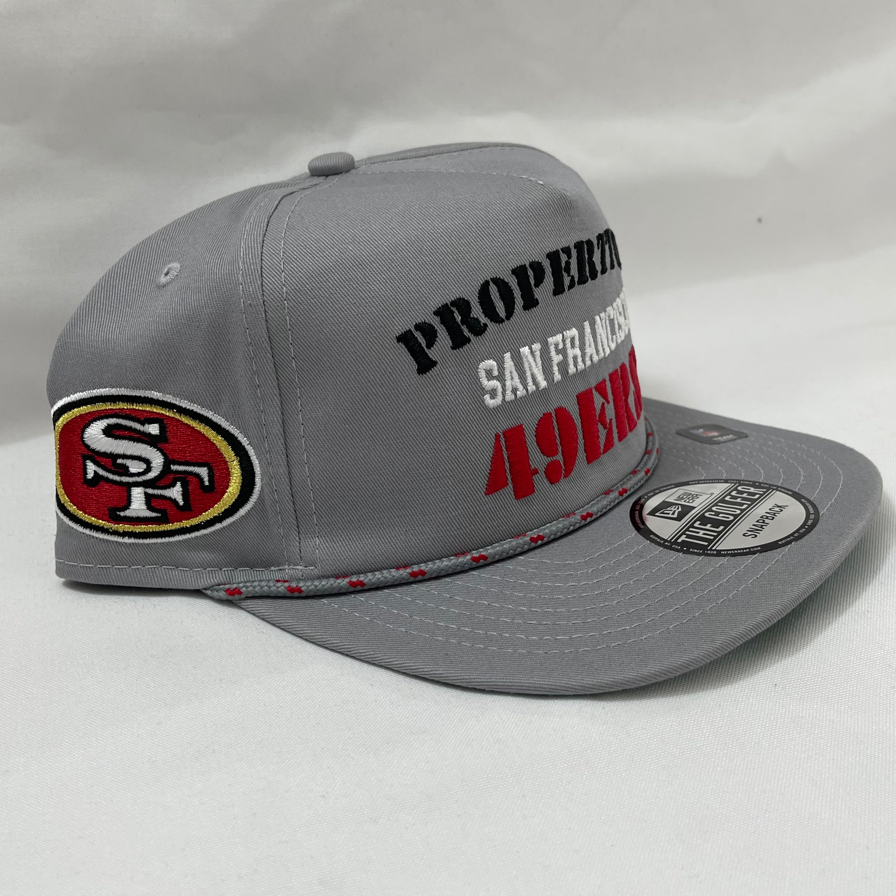 THEGOLFER 49ERS Gris New Era