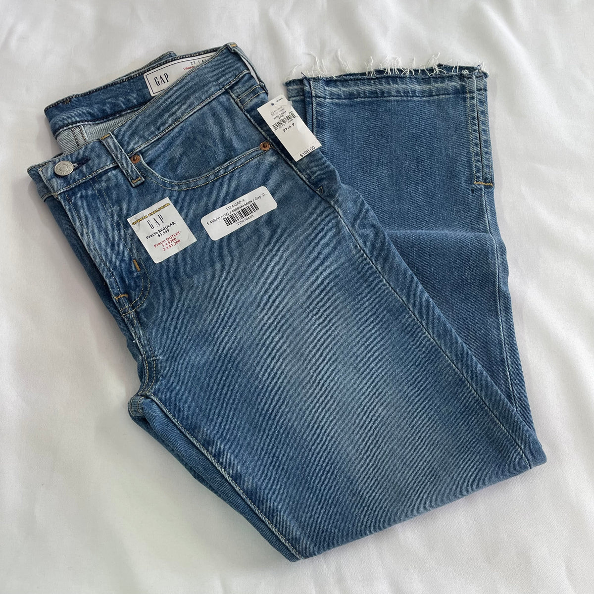 Gap Slim Jeans Dama Medio
