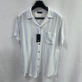 JBE Camisa Blanco y Azul