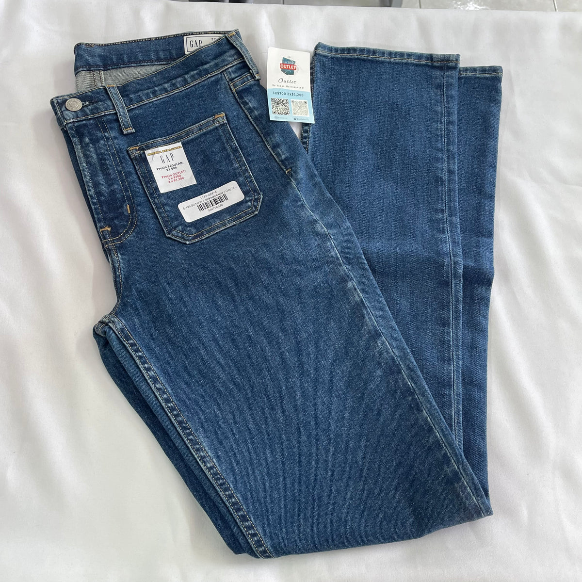 Gap Slim Jeans Dama Obscuro