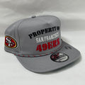 THEGOLFER 49ERS Gris New Era